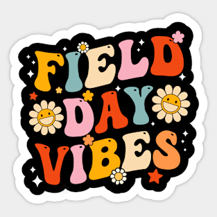 Field Day Vibes Funny For Teacher Kids Sticker